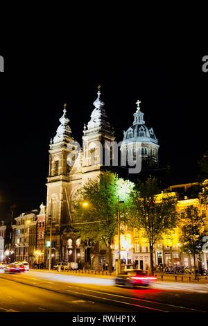 Da qualche parte in Amsterdam, Olanda Foto Stock
