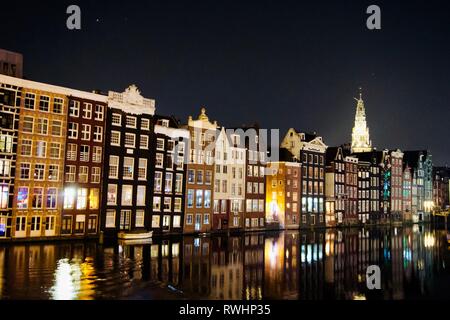 Da qualche parte in Amsterdam, Olanda Foto Stock