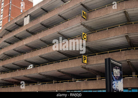 NCP(National Car Parks), Bristol, Regno Unito Foto Stock