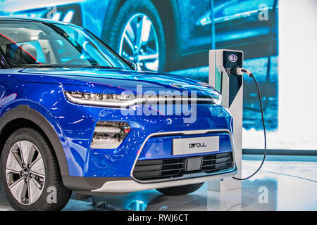 Kia e-anima, auto elettriche, è stato presentato durante il 2019 Geneva International Motor Show Mercoledì, 6 marzo 2019. (CTK foto/Rene Fluger) Foto Stock