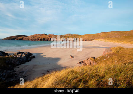 Polin Beach, Sutherland Foto Stock