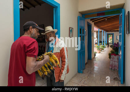 Donmatias, Antioquia, Colombia: Don Pedro's home. Foto Stock