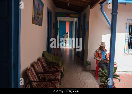 Donmatias, Antioquia, Colombia: Don Pedro's home. Foto Stock