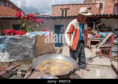 Donmatias, Antioquia, Colombia: Don Pedro's home. Foto Stock