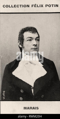 Ritratto fotografico di Marais - dalla prima raccolta FÉLIX POTIN, secolo XIX Foto Stock