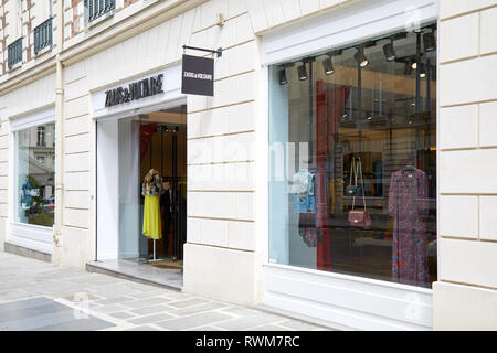 Parigi, Francia - 22 luglio 2017: Zadig e Voltaire fashion store di lusso a Parigi, Francia. Foto Stock