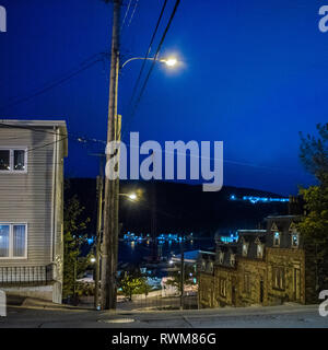 Scena tranquilla nel quartiere residenziale, St John, Terranova e Labrador, Canada Foto Stock
