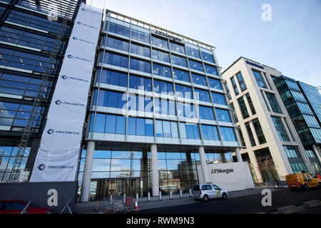 JP Morgan gli uffici di Dublino 200 dock capitale Dublino Repubblica di Irlanda Foto Stock