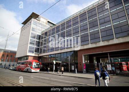 Busaras stazione centrale degli autobus di Dublino Repubblica di Irlanda Foto Stock