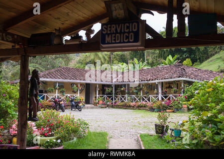 Donmatias, Antioquia, Colombia: finca - country house. Foto Stock