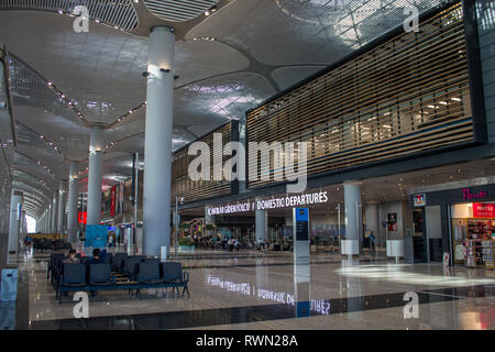 Nuova Istanbul International Airport Terminal, Istanbul terzo aeroporto Foto Stock