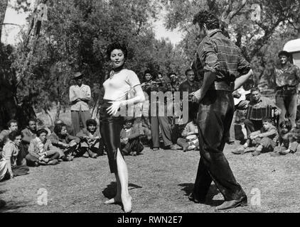 Ava Gardner, "Barefoot Contessa' (1954) United Artists Riferimento File # 33751 569THA Foto Stock