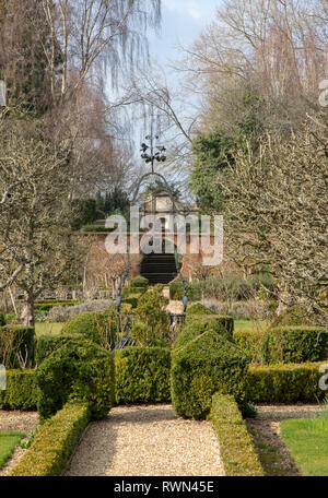 West casa verde giardino, Thackham's Lane, vicino Hartley Wintney, gancio Hampshire RG27 8JB Foto Stock