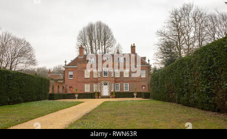 West casa verde giardino, Thackham's Lane, vicino Hartley Wintney, gancio Hampshire RG27 8JB Foto Stock