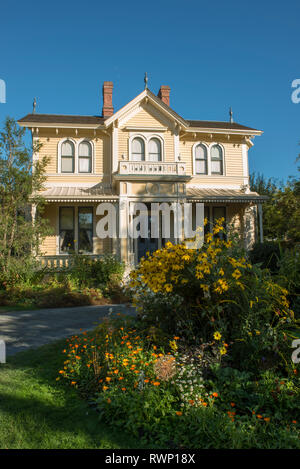 Emily Carr House, James Bay, Victoria, British Columbia, Canada Foto Stock