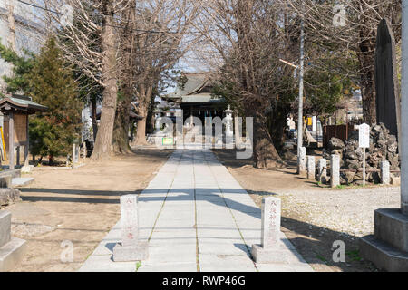 Yasaka Jinja, Sawara, Katori City, nella prefettura di Chiba, Giappone Foto Stock