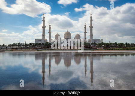 Grande Moschea Syaikh Zayed, Abu Dhabi Foto Stock