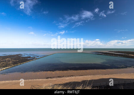 Walpole Bay Pool di marea Margate Foto Stock