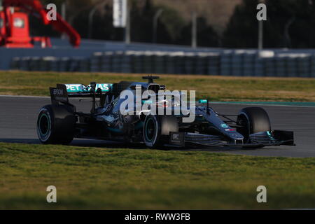 Secondo i test invernali 2019; Barcellona; Montmelo'; il circuito di Catalunya, 26 febbraio al 1 marzo 2019 Foto Stock