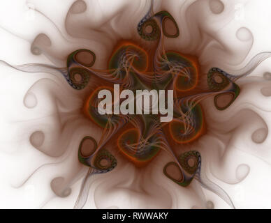 Abstract cellule ingrandita sfondo, immagine. Geometrica, forme organiche. Uno splendido sfondo per il substrato. Foto Stock