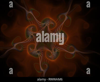 Abstract cellule ingrandita sfondo, immagine. Geometrica, forme organiche. Uno splendido sfondo per il substrato. Foto Stock