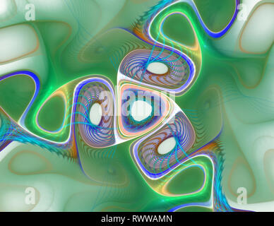 Abstract cellule ingrandita sfondo, immagine. Geometrica, forme organiche. Uno splendido sfondo per il substrato. Foto Stock