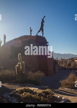 Indipendenza monumento di Humahuaca, a nord-ovest di Argentina. Quebrada de Humahuaca Foto Stock