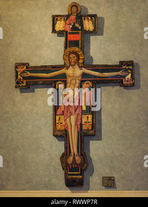 Galleria Nazionale di Arte Antica con la celebre collezione di opere in Barberini palazzo barocco, Roma, Italia. Foto Stock