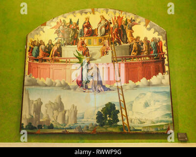 Galleria Nazionale di Arte Antica con la celebre collezione di opere in Barberini palazzo barocco, Roma, Italia. Foto Stock