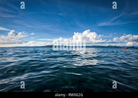 Homestay Yenkoranu a Pulau Kri Raja Ampat, Indonesia Foto Stock