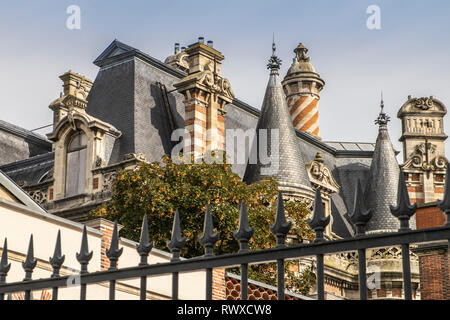 Avenue de Champagne, Epernay, Francia Foto Stock