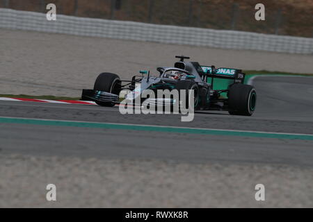 Secondo i test invernali 2019; Barcellona; Montmelo'; il circuito di Catalunya, 26 febbraio al 1 marzo 2019 Foto Stock