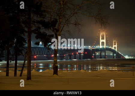 Mackinaw City, Cheboygan County, Michigan, Stati Uniti d'America Foto Stock