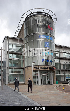 Il Herald e Sera volte uffici, Renfield Street, Glasgow, Scozia Foto Stock