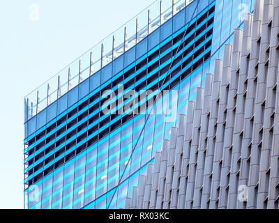 Dettaglio del 10 Fenchurch Avenue edificio nella città di Londra - Inghilterra Foto Stock