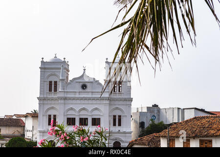 Meera moschea. Galle, Sri Lanka. Foto Stock