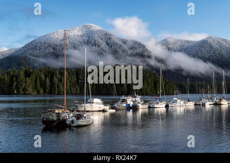 Meares Isola, Tofino, Isola di Vancouver, BC Canada Foto Stock