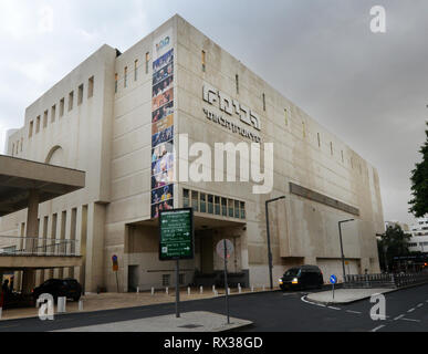 Teatro Habima di Tel Aviv. Foto Stock