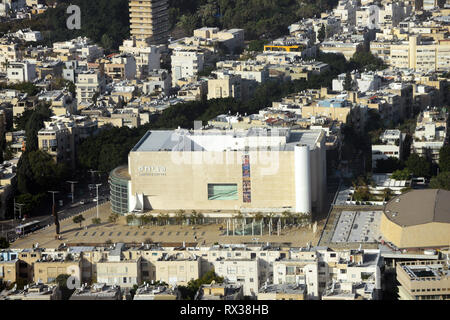 Teatro Habima di Tel Aviv. Foto Stock