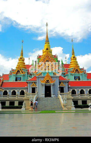 Wat Thang Sai, Thang Sai tempio, divieto Krut, Prachuap Khiri Khan Provincia, Thailandia Foto Stock