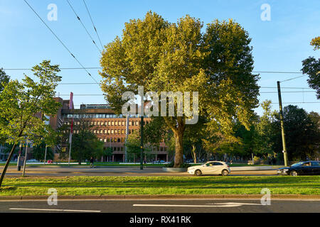 DUSSELDORF, Germania - circa settembre, 2018: Dusseldorf paesaggio urbano. Foto Stock