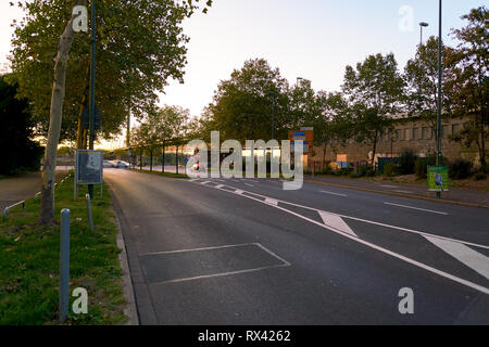 DUSSELDORF, Germania - circa settembre, 2018: Dusseldorf paesaggio urbano. Foto Stock