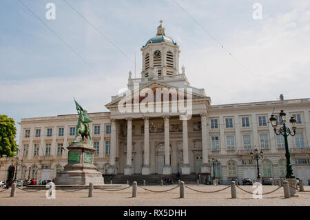 L'Europa, il Belgio, Bruxelles, Place Royale, Saint Jacques-sur-Coudenberg chiesa Foto Stock