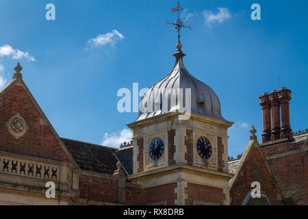 Sandringham House Gardens e 20.000 acri, casa privata di Sua Maestà la Regina Elisabetta II in Sandringham Norfolk .Inghilterra Foto Stock