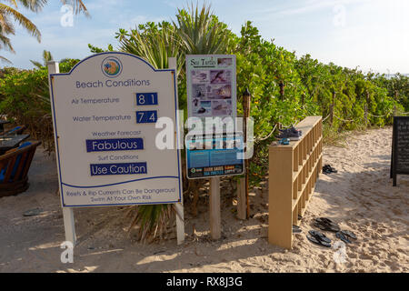 Palm Beach Marriott Singer Island Beach Resort & Spa, Singer Island, Florida Foto Stock