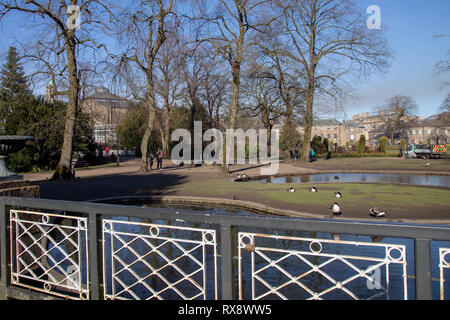 Buxton Pavilion Gardens Foto Stock