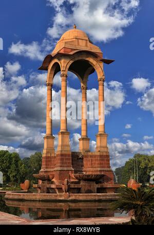 La tettoia a Nuova Delhi, India Foto Stock