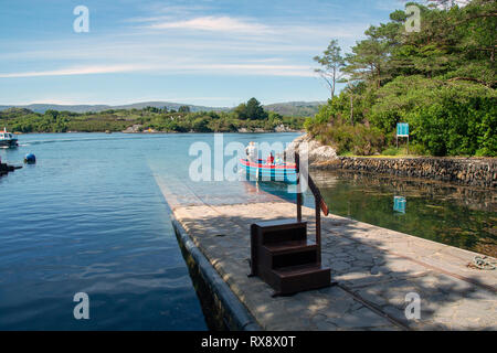 Signora Ellen traghetto per isola Garenish Foto Stock