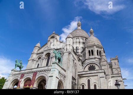 Basilica Sacre Coeur a Parigi, Francia Foto Stock