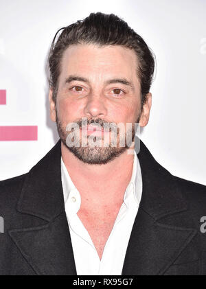 WESTWOOD, CA - MARZO 07: Skeet Ulrich assiste la premiere del Lionsgate 'Cinque Piedi Apart" al Fox Bruin Theatre il 07 marzo 2019 a Los Angeles, Cal Foto Stock